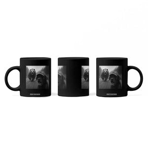 Funny Labrador Selfie With Bear Coffee Mug Dog Lover Gift TS12 Print Your Wear