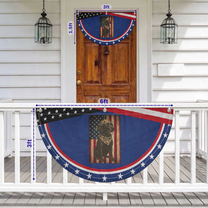 Black Labrador Patriotic Fan Flag Hunting American Flag Dog Lover Gift TS12 Print Your Wear