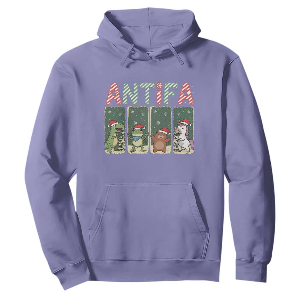 Funny Christmas Frogtifa Hoodie Portland Resist Frog Protest TS12 Violet Print Your Wear
