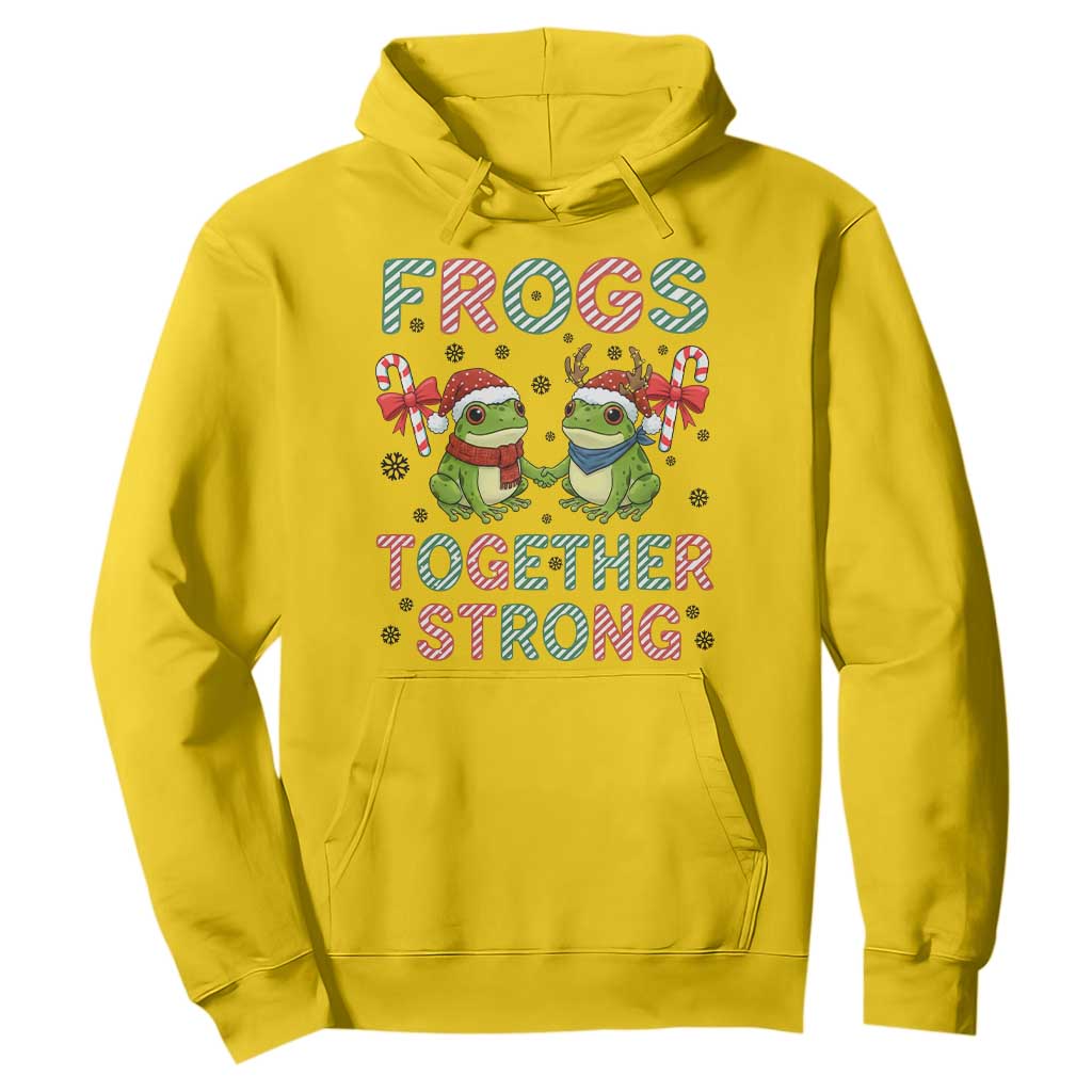Frogs Together Strong Hoodie Funny Portland Christmas Resist Gift TS12 Daisy Print Your Wear