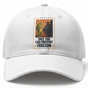 Funny Portland Frog Protest Baseball Cap Only You Can Prevent Fascism Gift TS12 Print Your Wear