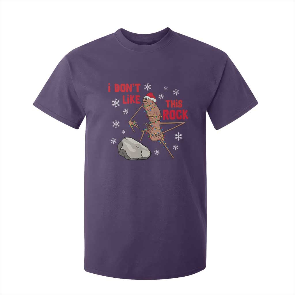 I Do Not Like This Rock T Shirt For Kid Christmas Marcus The Worm Meme Gift TS12 Purple Print Your Wear