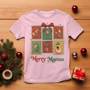 Christmas Marcus The Worm Meme T Shirt Funny Merry Marcus Gift TS12 Light Pink Print Your Wear