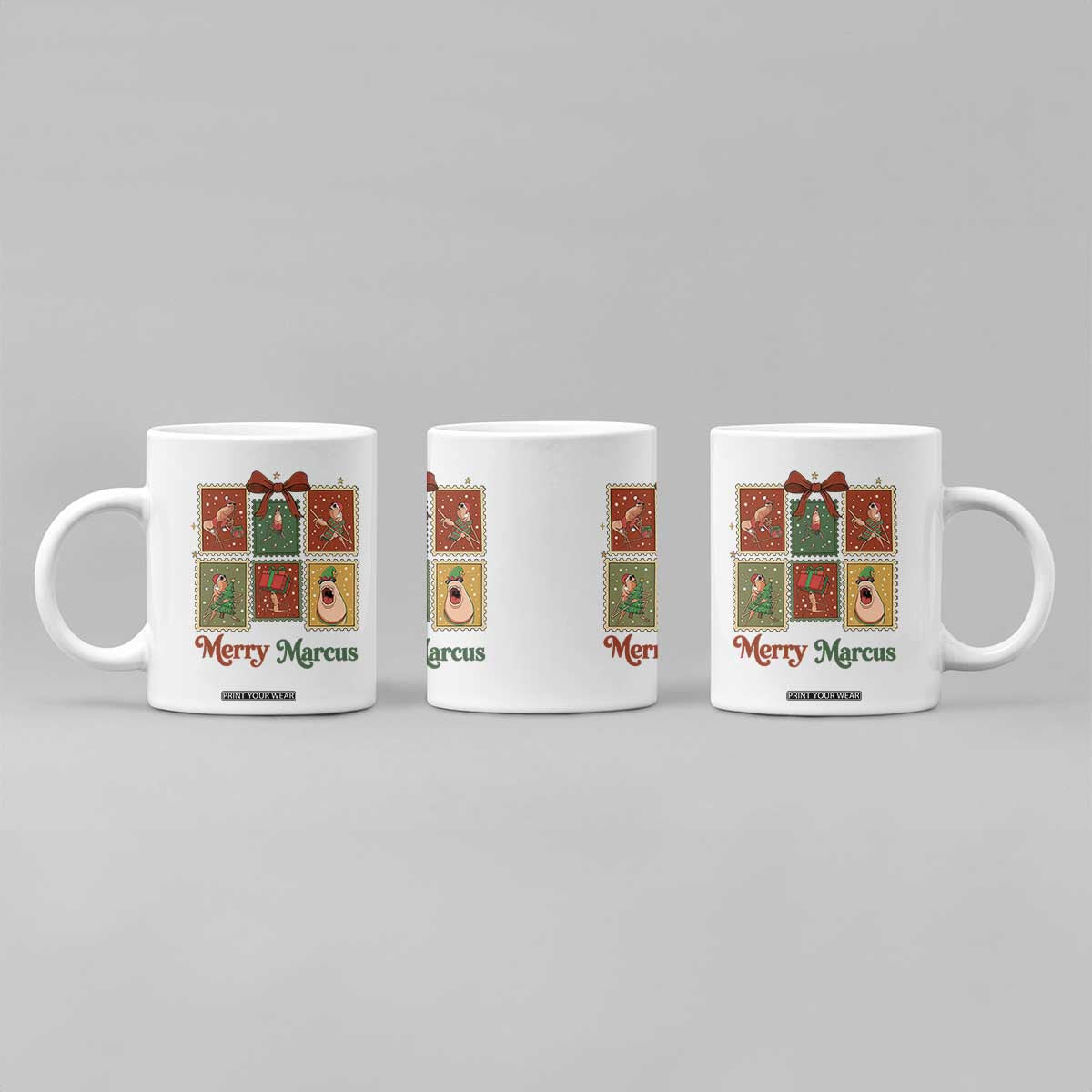 Christmas Marcus The Worm Meme Coffee Mug Funny Merry Marcus Gift TS12 Print Your Wear