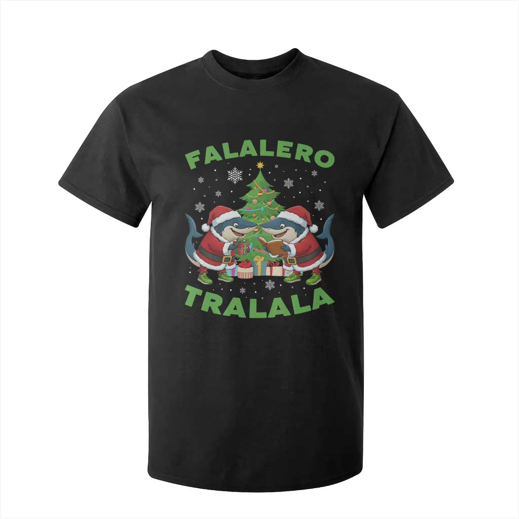 Falalero Tralala T Shirt For Kid Funny Italian Brainrot Meme Christmas Gift TS12 Black Print Your Wear
