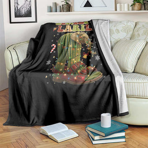 Funny Lirili Larila Italian Brainrot Meme Throw Blanket Christmas Gift TS12 Print Your Wear