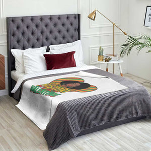 Black History Is My Valentine Throw Blanket Gift For Black Women TS12 Print Your Wear