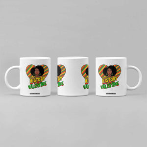 Black History Is My Valentine Coffee Mug Gift For Black Women TS12 Print Your Wear