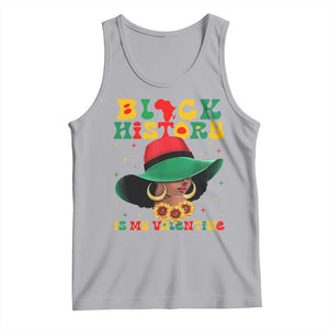Black History Is My Valentine Tank Top Women Gift For February TS12 Athletic Heather Print Your Wear