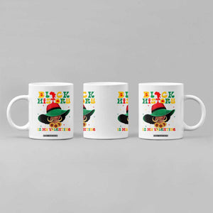 Black History Is My Valentine Coffee Mug Women Gift For February TS12 Print Your Wear