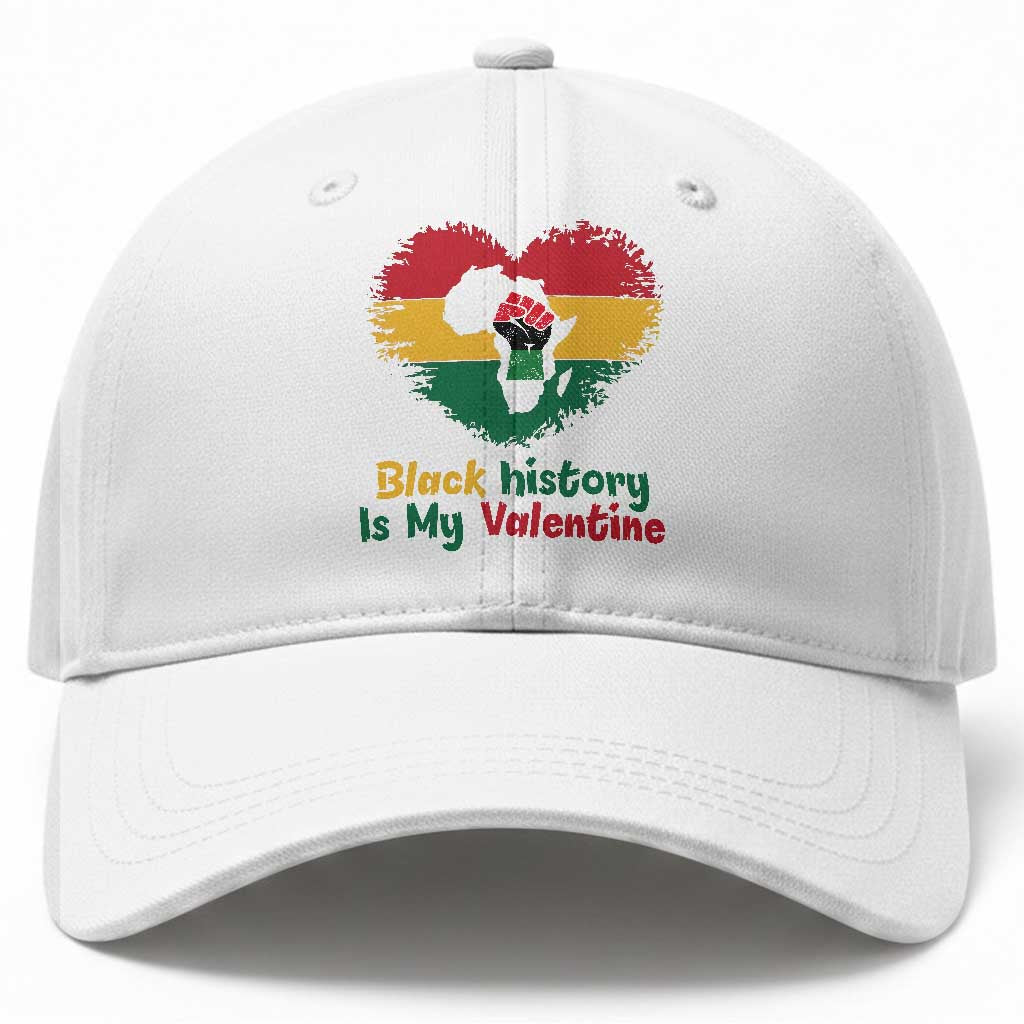African American Women Pride Baseball Cap Black History Is My Valentine TS12 Print Your Wear