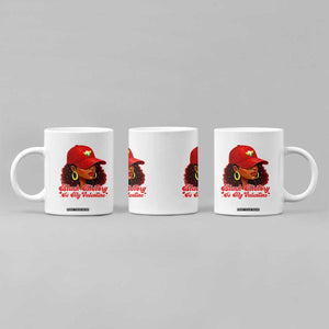 Black History Is My Valentine Coffee Mug Melanin Pride Valentines Day Gift TS12 Print Your Wear