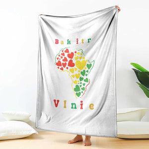 Melanin Queen Black History Month Throw Blanket Is My Valentine TS12 Print Your Wear