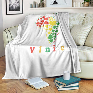 Melanin Queen Black History Month Throw Blanket Is My Valentine TS12 Print Your Wear