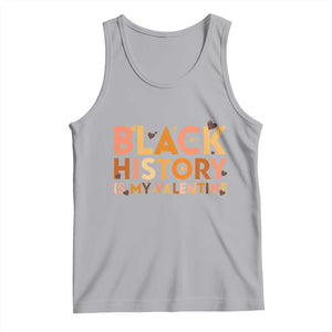 Black History Is My Valentine Tank Top African American Women Pride TS12 Athletic Heather Print Your Wear