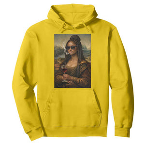 Black Mona Lisa African American Hoodie Black History Month TS12 Daisy Print Your Wear