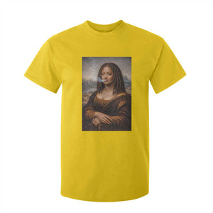 Funny Black Mona Lisa T Shirt For Kid African American Pride TS12 Daisy Print Your Wear