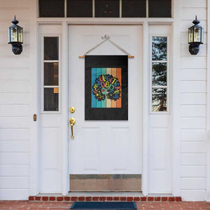 Black Girl Magic Pride Garden Flag Unapologetically Dope Retro Sunset TS12 Print Your Wear