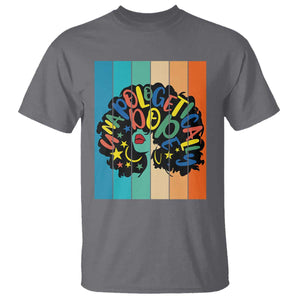 Black Girl Magic Pride T Shirt Unapologetically Dope Retro Sunset TS12 Charcoal Print Your Wear