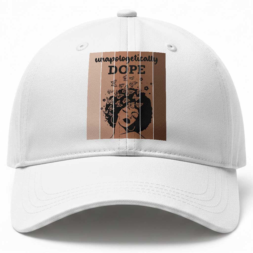 Inspirational Black Women Gift Baseball Cap Unapologetically Dope TS12 Print Your Wear
