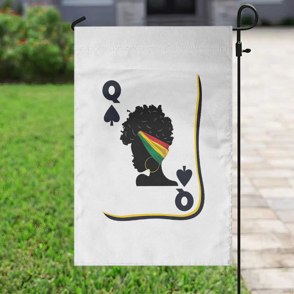Black Woman Gift Garden Flag Melanin Queen Card TS12 Print Your Wear