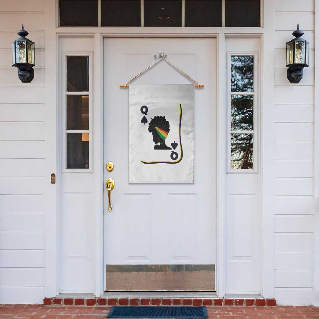 Black Woman Gift Garden Flag Melanin Queen Card TS12 Print Your Wear
