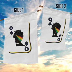 Black Woman Gift Garden Flag Melanin Queen Card TS12 Print Your Wear