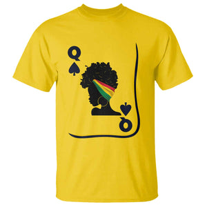 Black Woman Gift T Shirt Melanin Queen Card TS12 Daisy Print Your Wear