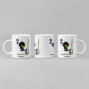 Black Woman Gift Coffee Mug Melanin Queen Card TS12 Print Your Wear