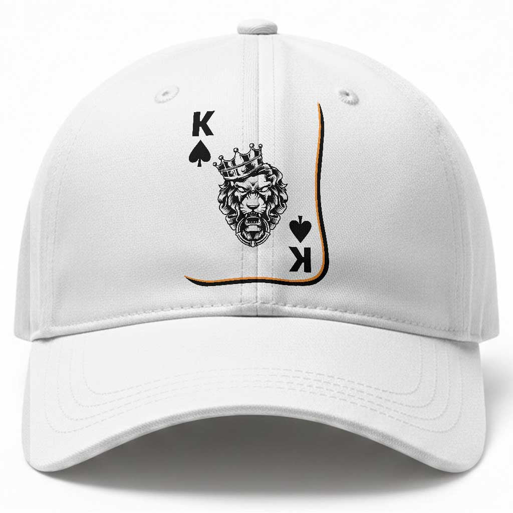 Black King Lion Baseball Cap African American Black History Month Gift TS12 Print Your Wear