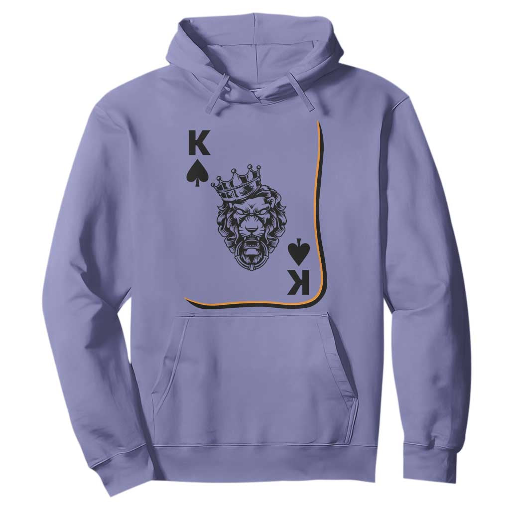 Black King Lion Hoodie African American Black History Month Gift TS12 Violet Print Your Wear