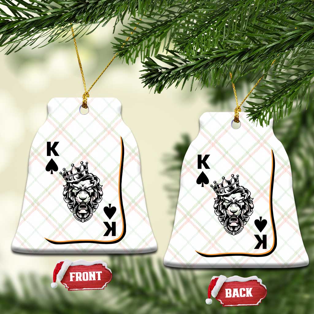 Black King Lion Ceramic Ornament African American Black History Month Gift TS12 Print Your Wear
