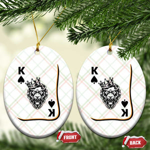 Black King Lion Ceramic Ornament African American Black History Month Gift TS12 Print Your Wear