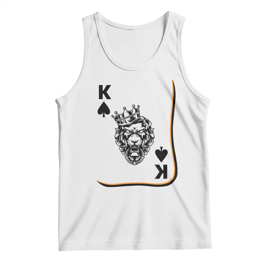 Black King Lion Tank Top African American Black History Month Gift TS12 White Print Your Wear