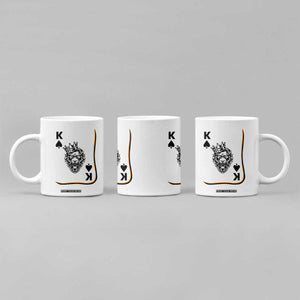 Black King Lion Coffee Mug African American Black History Month Gift TS12 Print Your Wear