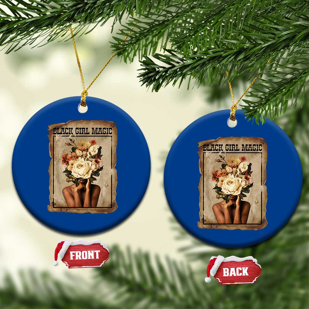 Black Girl Magic Ceramic Ornament Feminist Black Women In History TS12 1pc Blue Print Your Wear
