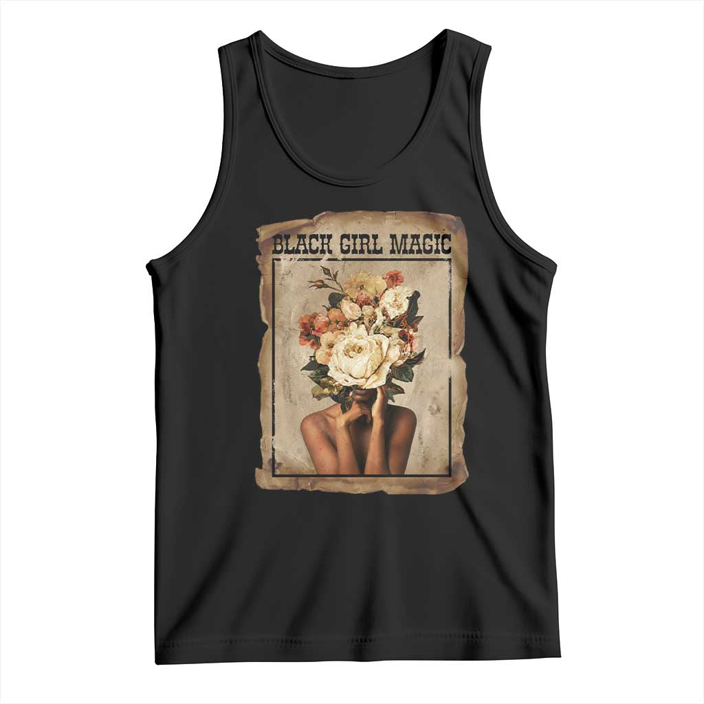 Black Girl Magic Tank Top Feminist Black Women In History TS12 Black Print Your Wear