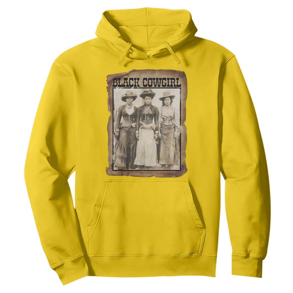 Black Cowgirl Pride Hoodie Western Black History Month Gift TS12 Daisy Print Your Wear