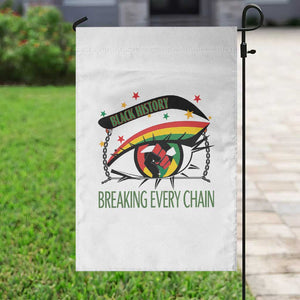 Breaking Every Chain Garden Flag Black History Month Freedom Gift TS12 Print Your Wear