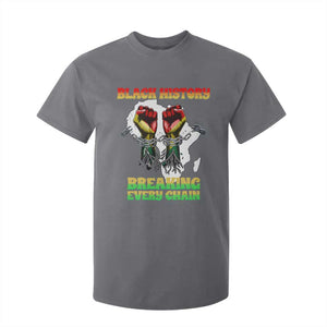 African American Civil Rights Gift T Shirt For Kid Breaking Every Chain TS12 Charcoal Print Your Wear