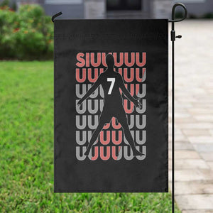 Siuuuu Soccer Celebration Garden Flag Gift For Fans TS12 Print Your Wear