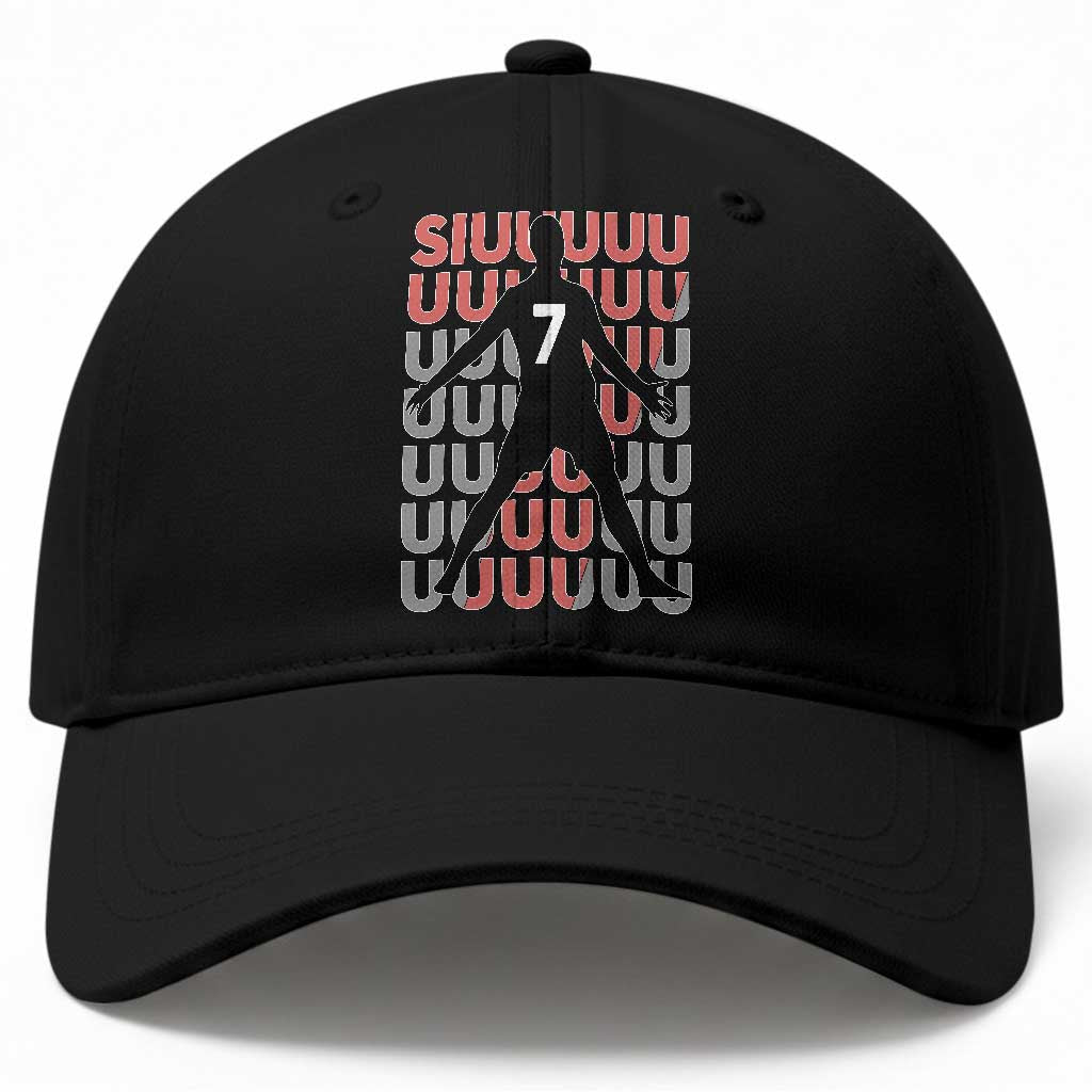 Siuuuu Soccer Celebration Baseball Cap Gift For Fans TS12 Print Your Wear
