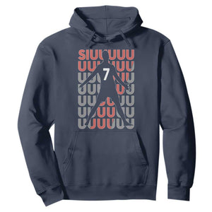Siuuuu Soccer Celebration Hoodie Gift For Fans TS12 Navy Print Your Wear