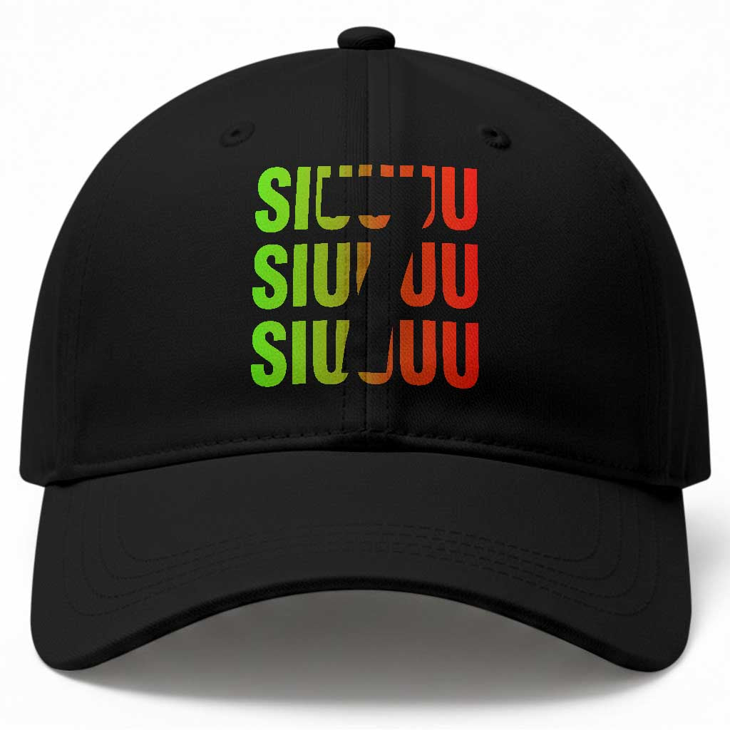Siuuuu Soccer Celebration Baseball Cap Gift For Soccer Lovers TS12 Print Your Wear