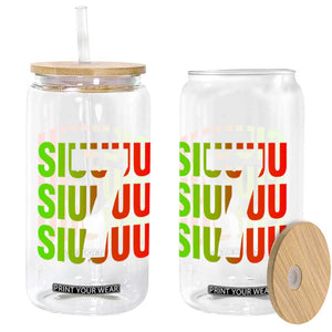 Siuuuu Soccer Celebration Glass Can Gift For Soccer Lovers TS12 Print Your Wear
