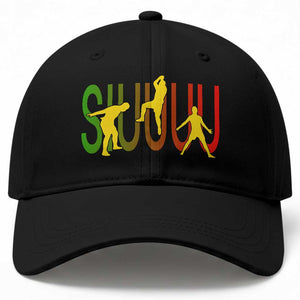 Funny Game Day Soccer Celebration Gift Baseball Cap Siuuuu TS12 Print Your Wear