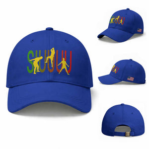 Funny Game Day Soccer Celebration Gift Baseball Cap Siuuuu TS12 Baseball Cap Universal Fit Royal Blue Print Your Wear