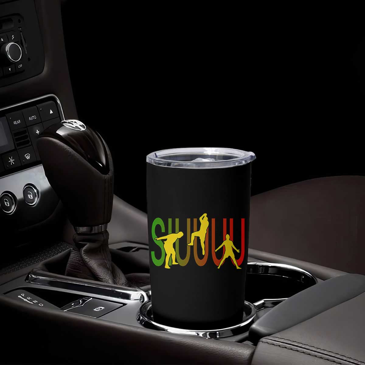 Funny Game Day Soccer Celebration Gift Tumbler Cup Siuuuu TS12 Print Your Wear