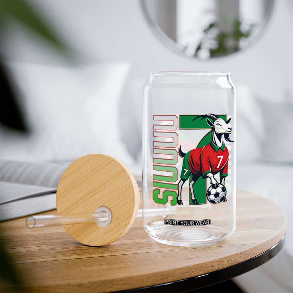 Siuuuu Game Day Soccer Celebration Glass Can Gift For Fans TS12 Print Your Wear