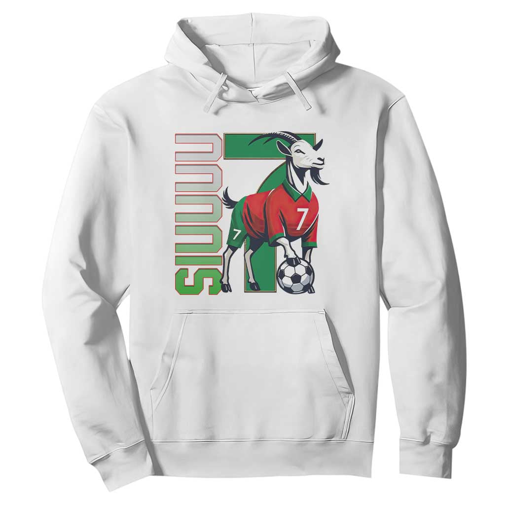 Siuuuu Game Day Soccer Celebration Hoodie Gift For Fans TS12 White Print Your Wear